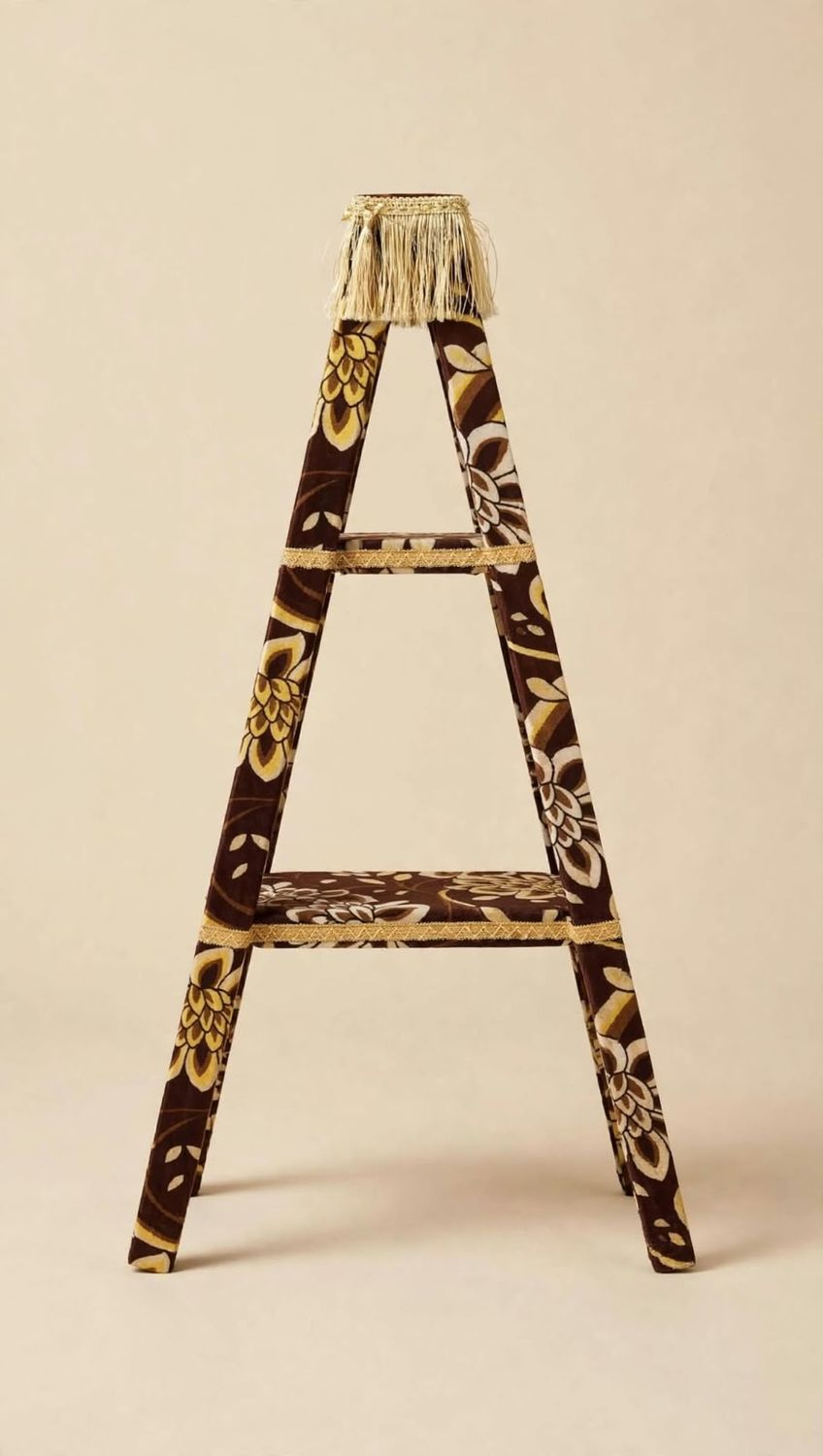 Dark Brown Mushgub -Foldable Yemeni Coat Rack- مشجب