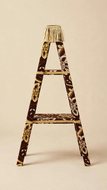 Dark Brown Mushgub -Foldable Yemeni Coat Rack- مشجب