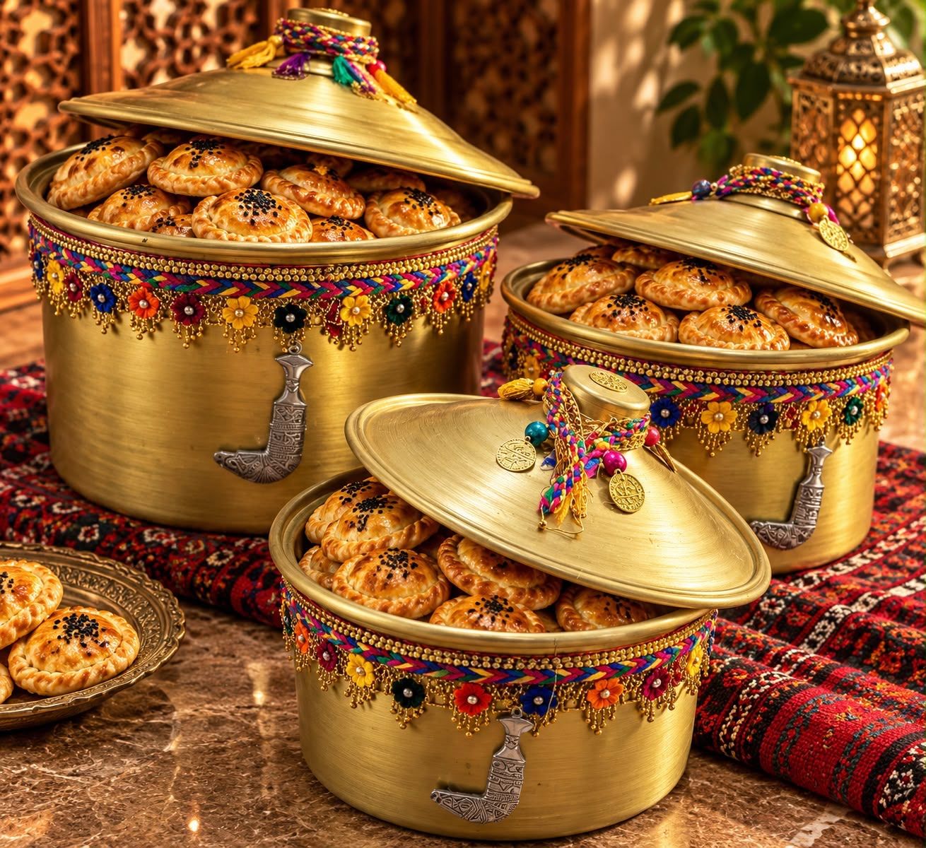 Qidr Jambiya Set  مجموعه قدر جنبيه