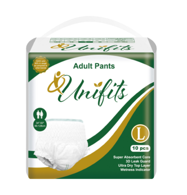 Large Adult pants: 10 packs of 10.