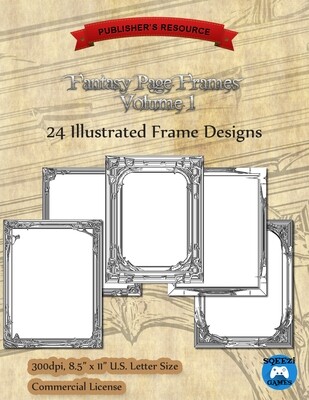 Fantasy Page Frames Volume 1