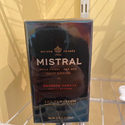 Mistral Bourbon Vanilla Cologne