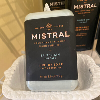 Mistral Salted Gin Luxury Soap
