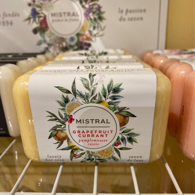 Mistral Grapefruit Currant Luxury Soap