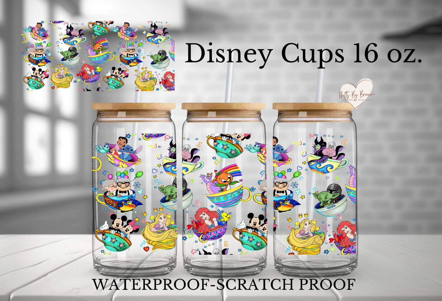 Disney Cups