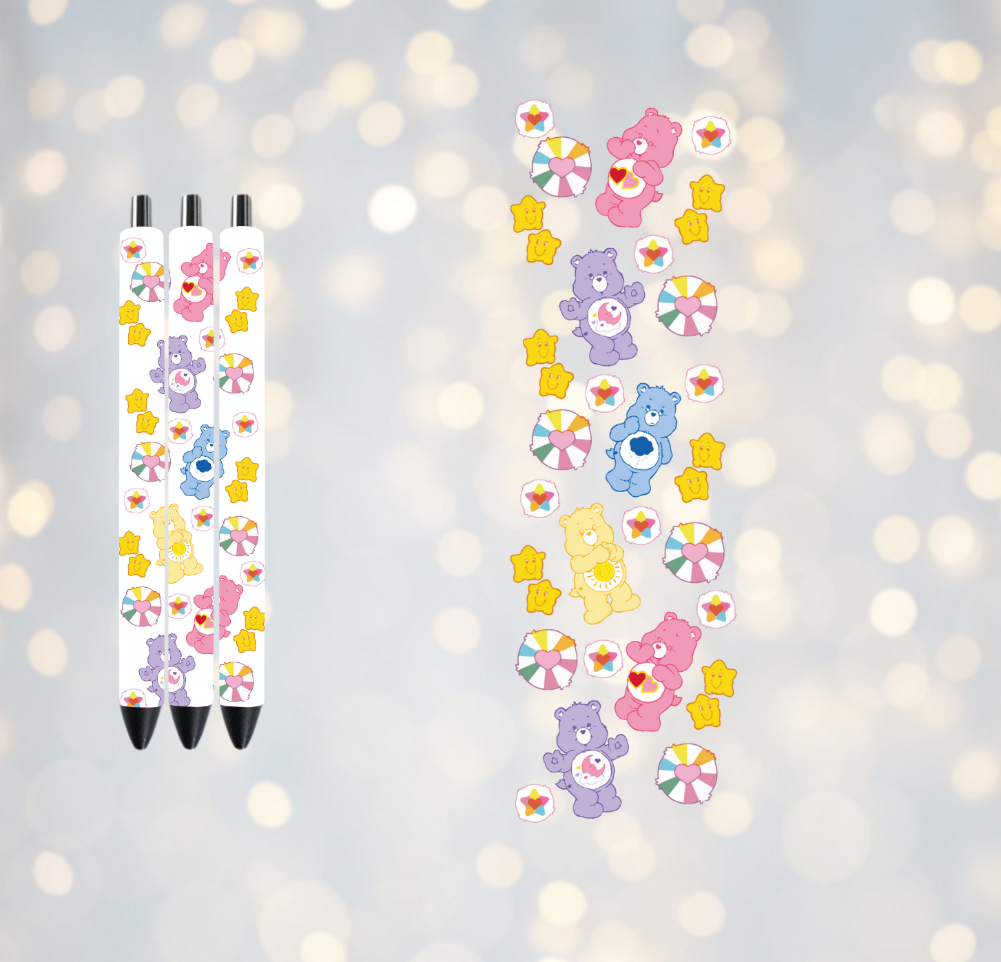 Care Bears Pen Wrap