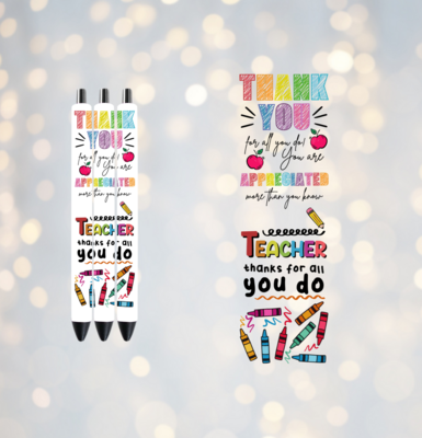 Teacher Pen Wrap