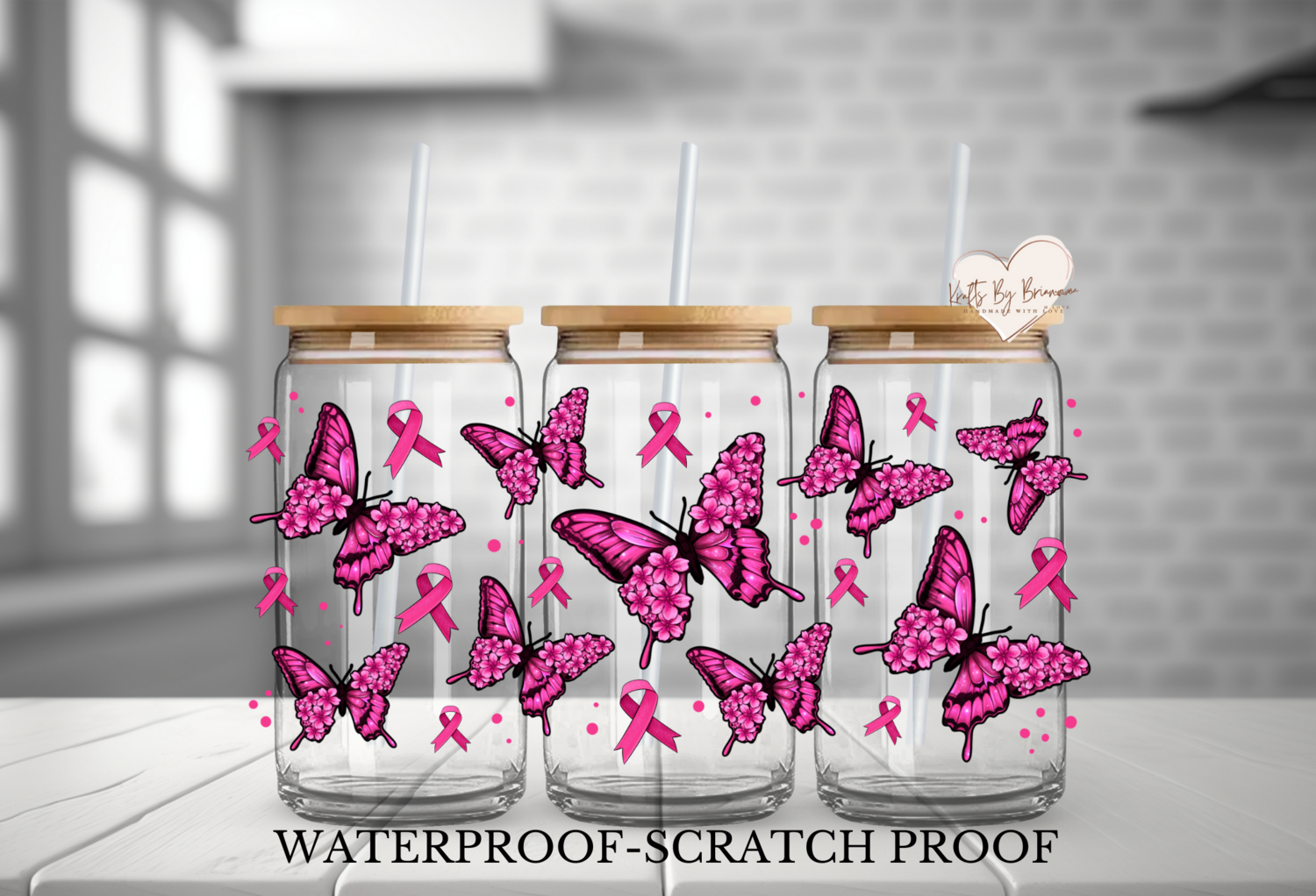 Breast Cancer Butterflies