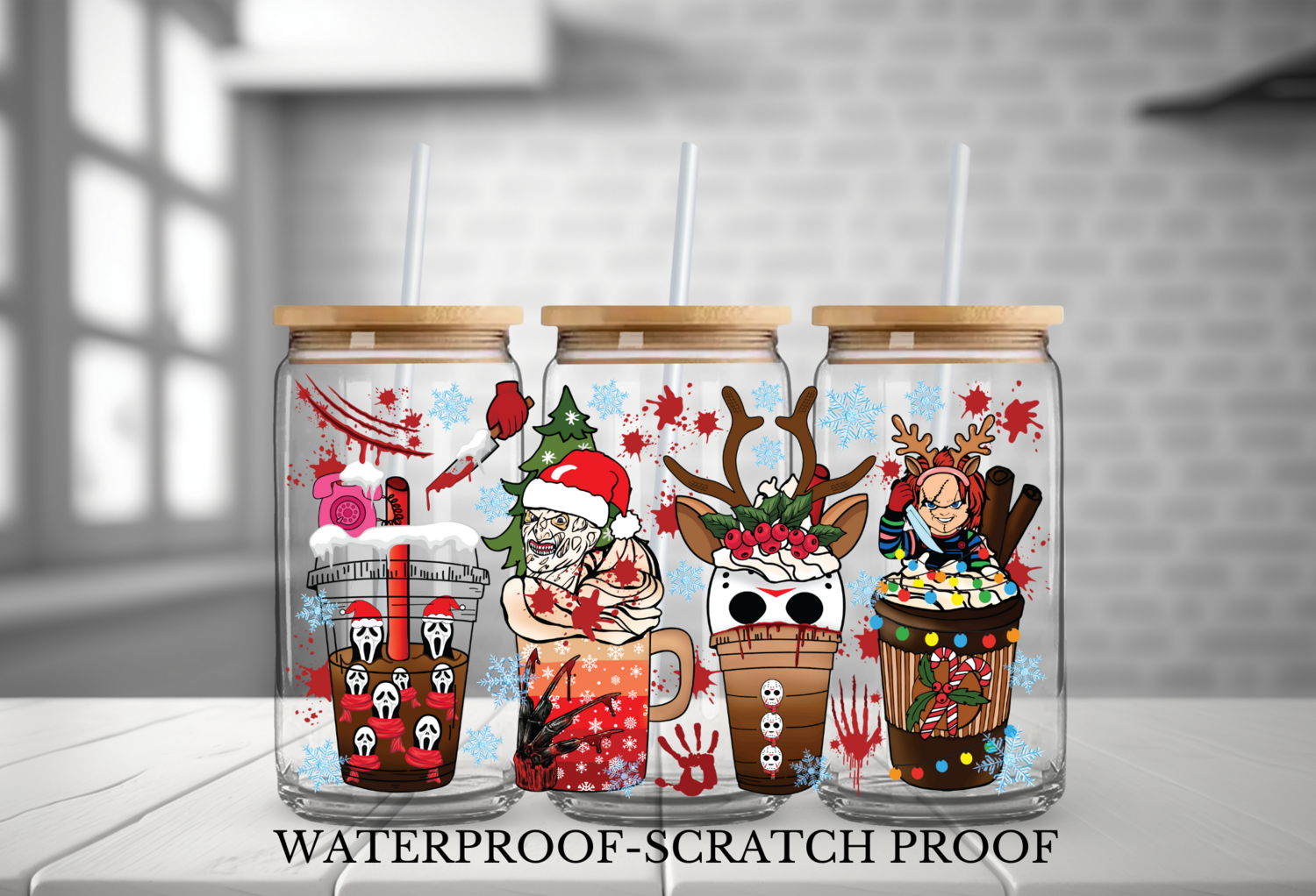SCARY XMAS CUPS
