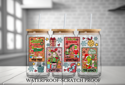 GRINCH BROWN CARDS