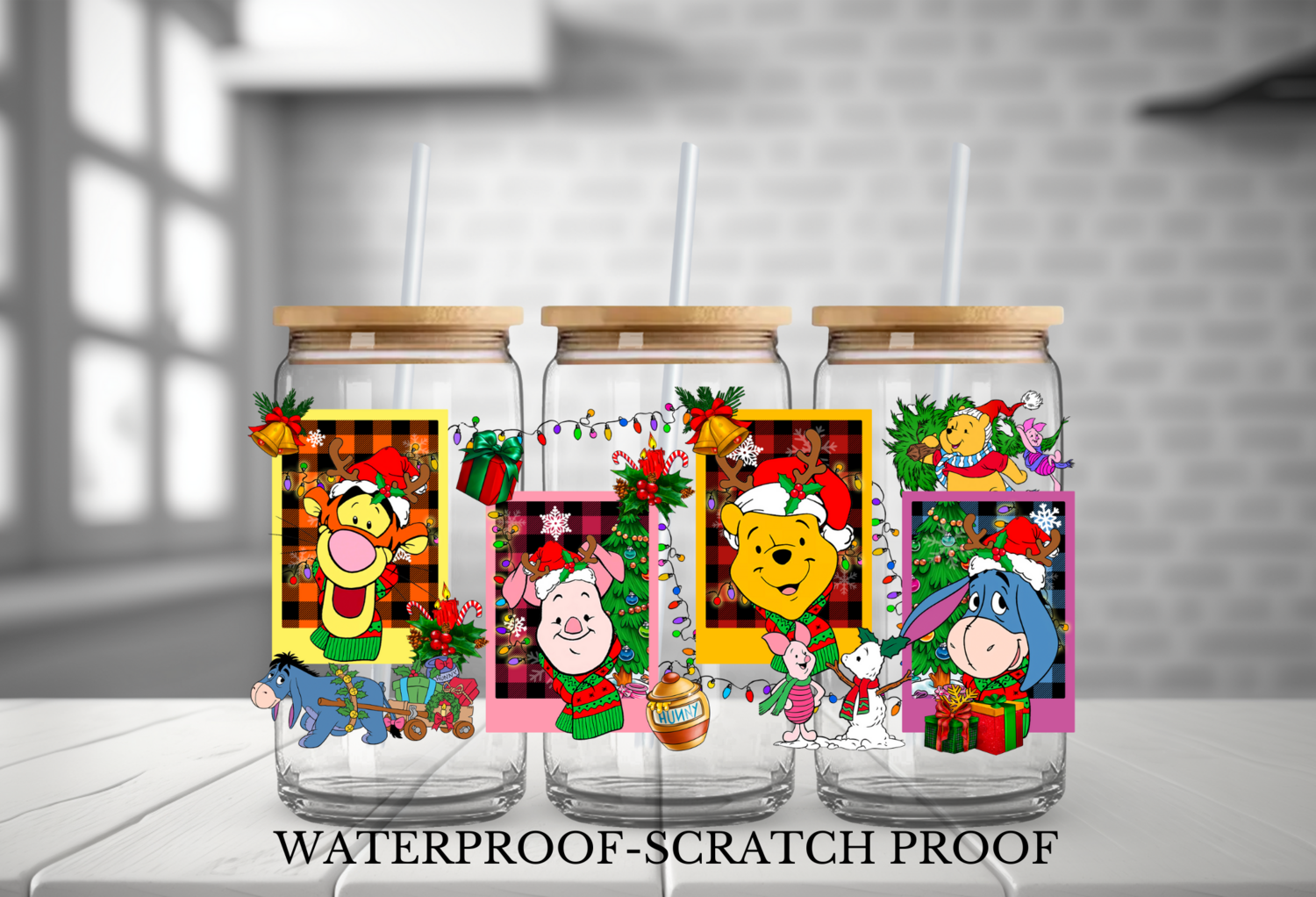 POOH XMAS CARDS