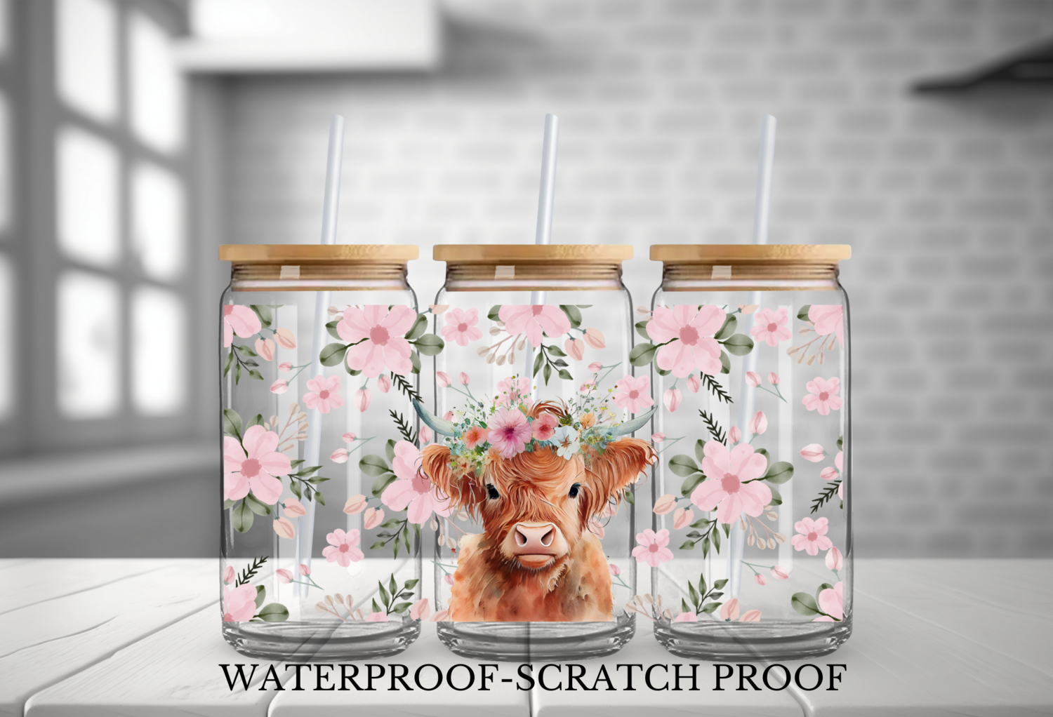 HIGHLAND COW FLOWERS