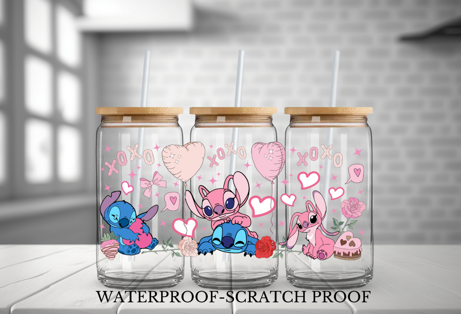 ANGEL &amp; STITCH VDAY HEARTS