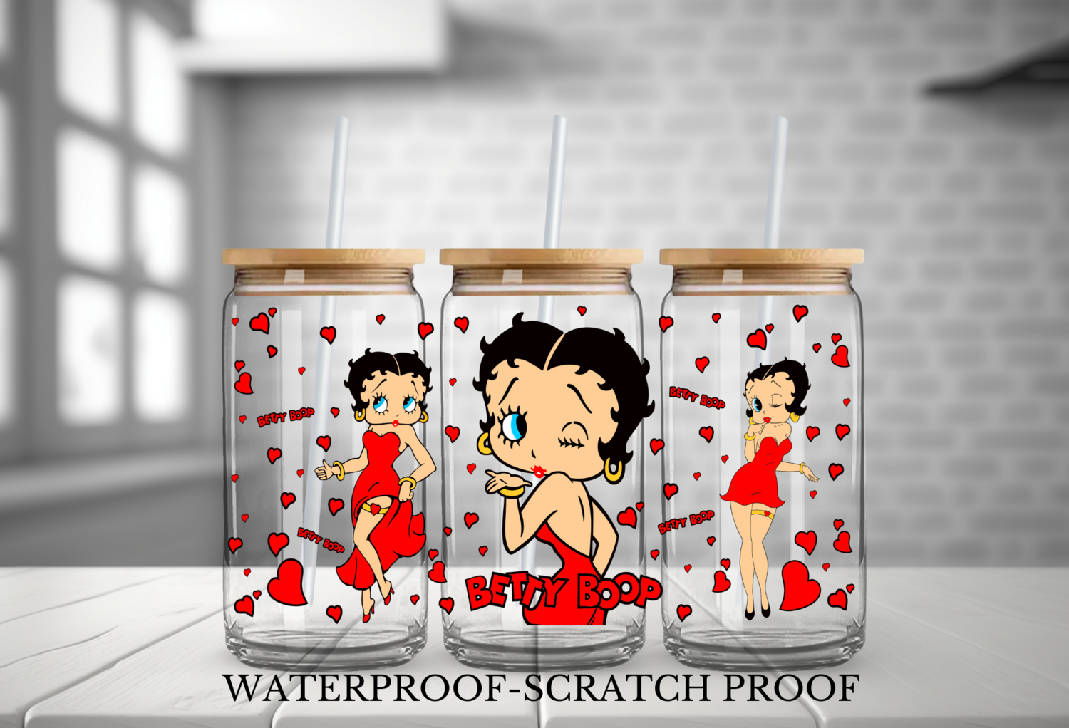 RED BETTY BOOP