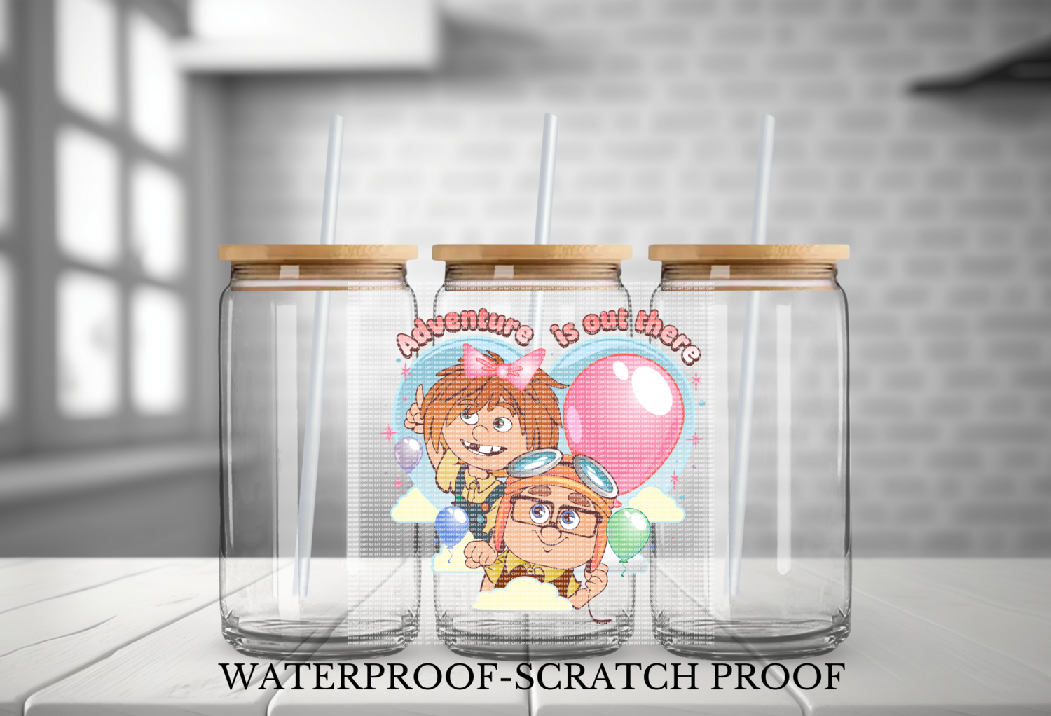 UP BALLOON DECAL  (EXCLUSIVE)