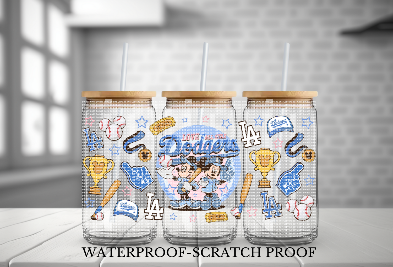 MINNIE &amp; MICKEY DODGERS (EXCLUSIVE)