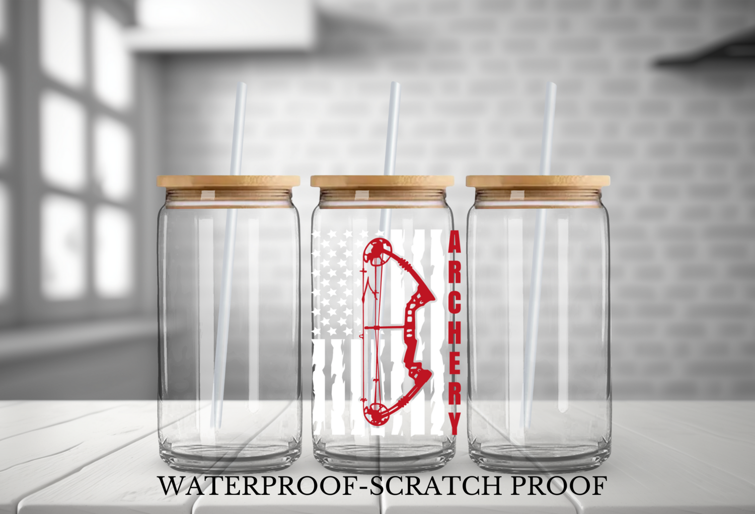 ARCHERY WHITE DECAL