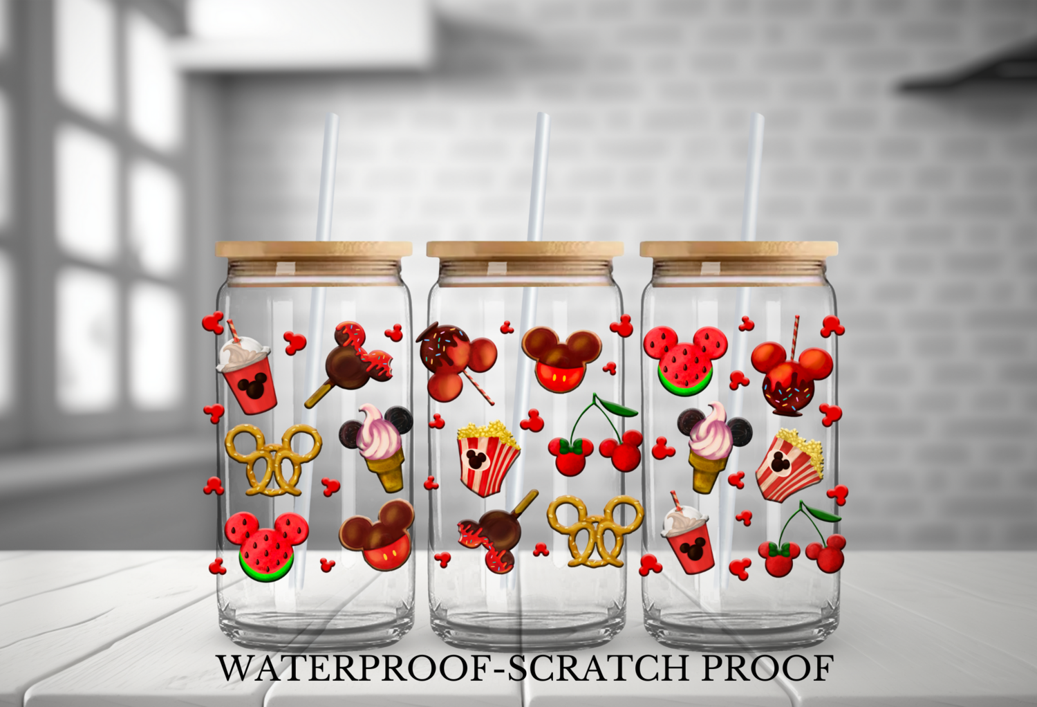 DISNEY SNACKS RED