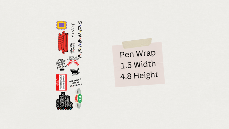 FRIENDS PEN WRAP