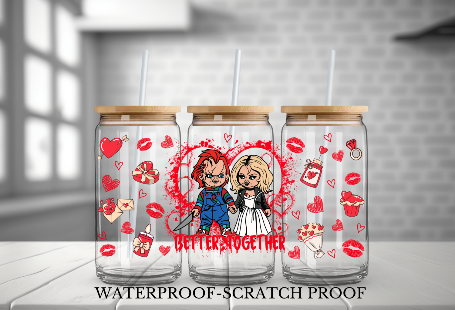 BRIDE AND CHUCKIE HEART