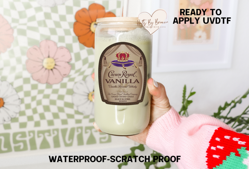 CROWN ROYAL VANILLA DECAL