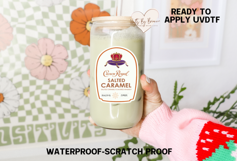 CROWN ROYAL SALTED CARAMEL DECAL