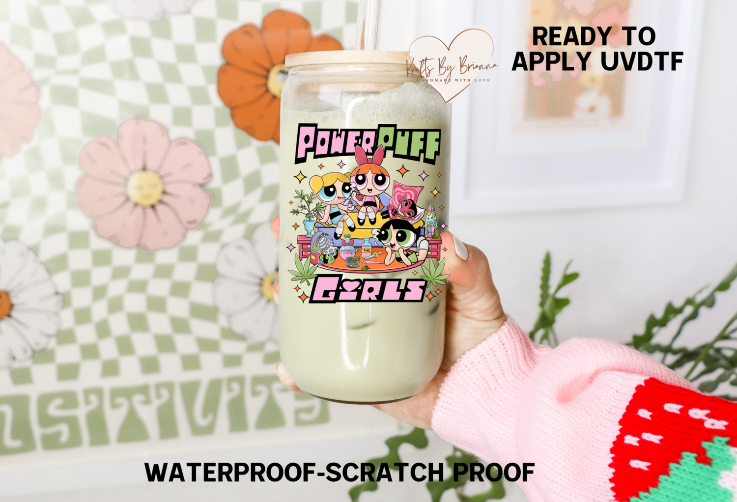 POWER PUFF 420 DECAL