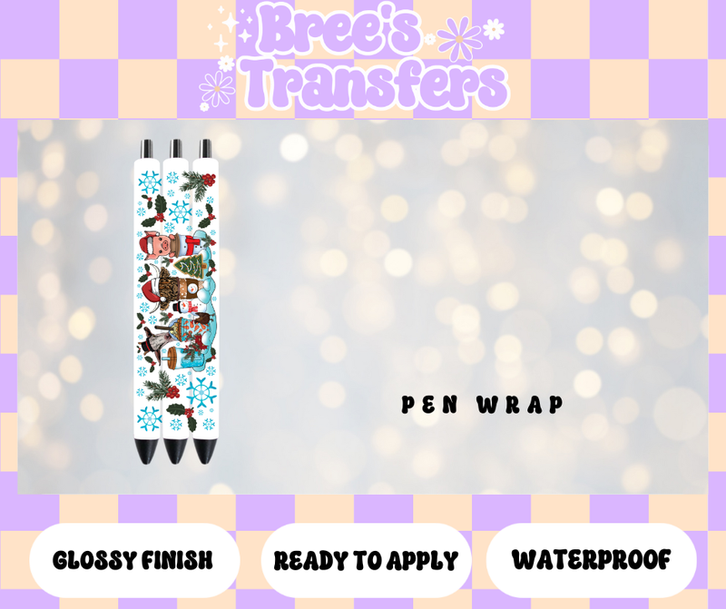 XMAS PEN WRAPS