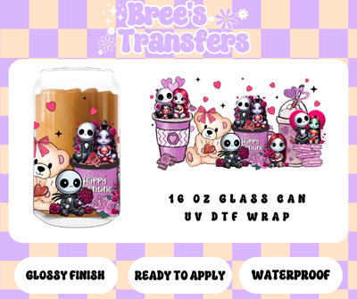 JACK AND SALLY PURPLE CUPS