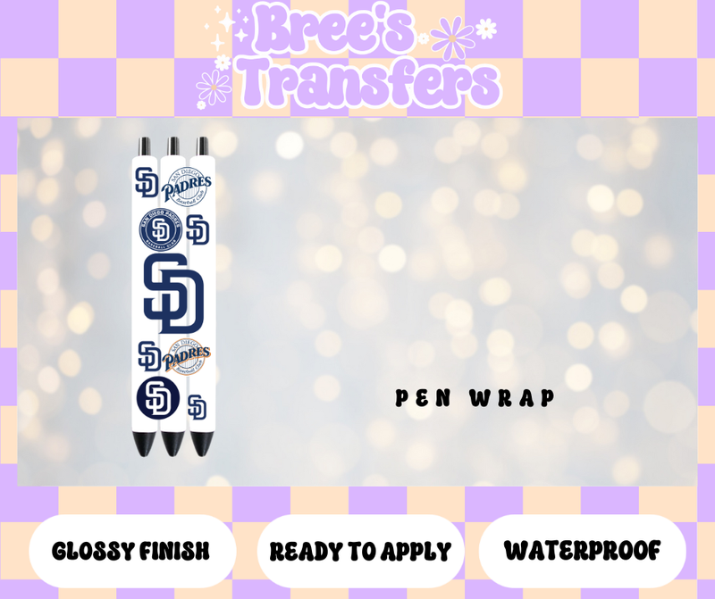SAN DIEGO PADRES PEN WRAP