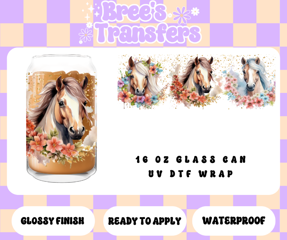 FLORAL HORSES 2