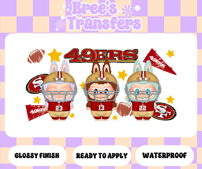 LABUBU 49ERS