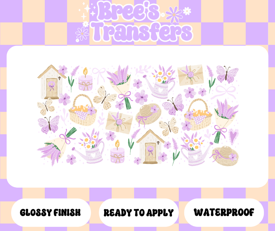 PASTEL PURPLE GARDEN