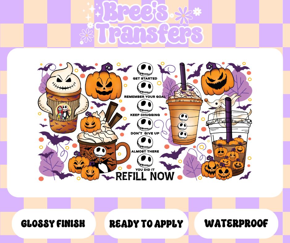 HALLOWEEN WATER TRACKER