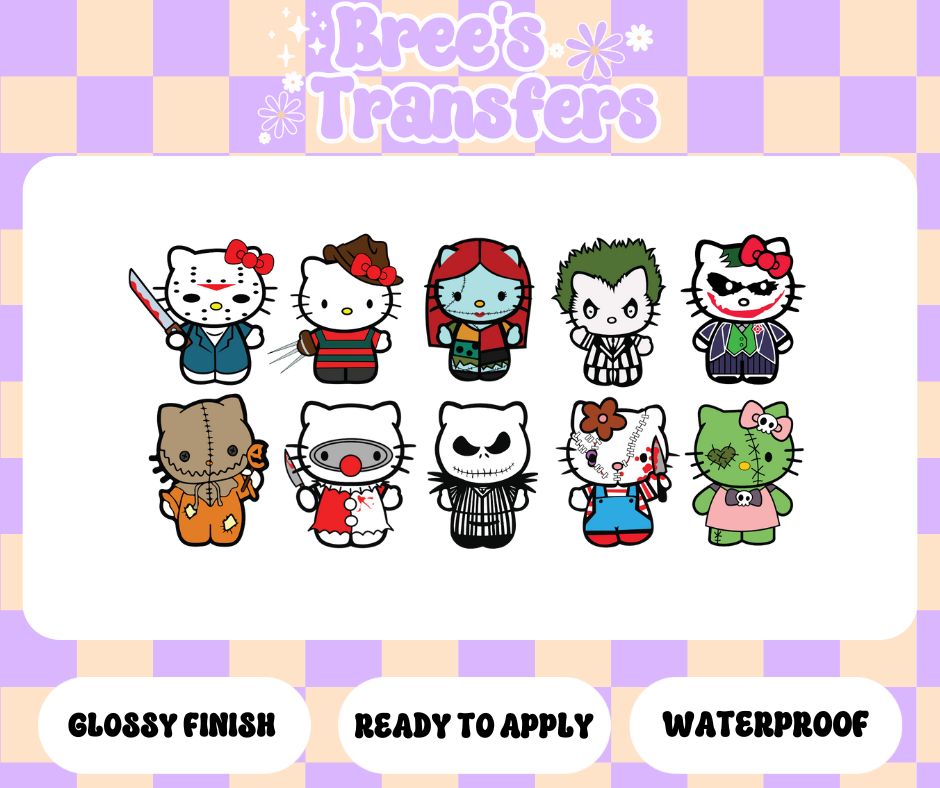 KITTY CHARACTERS HORROR