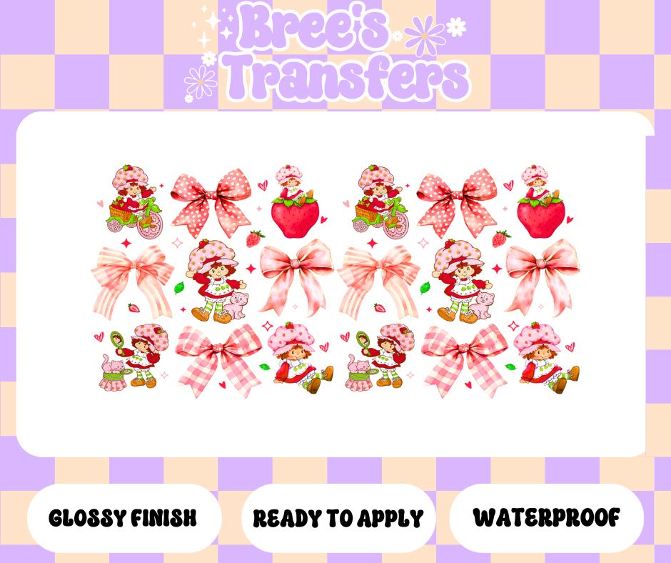 STRAWBERRY  BOWS