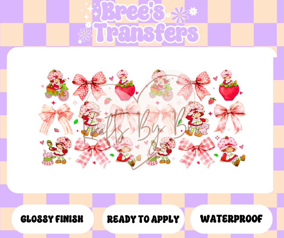 STRAWBERRY  BOWS