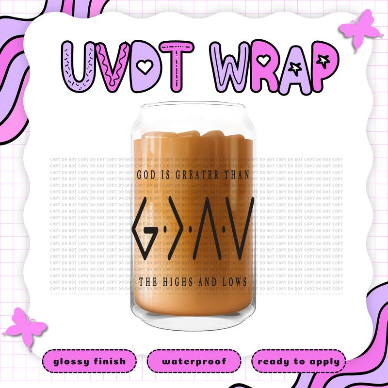 GOD IS GREATER DECAL