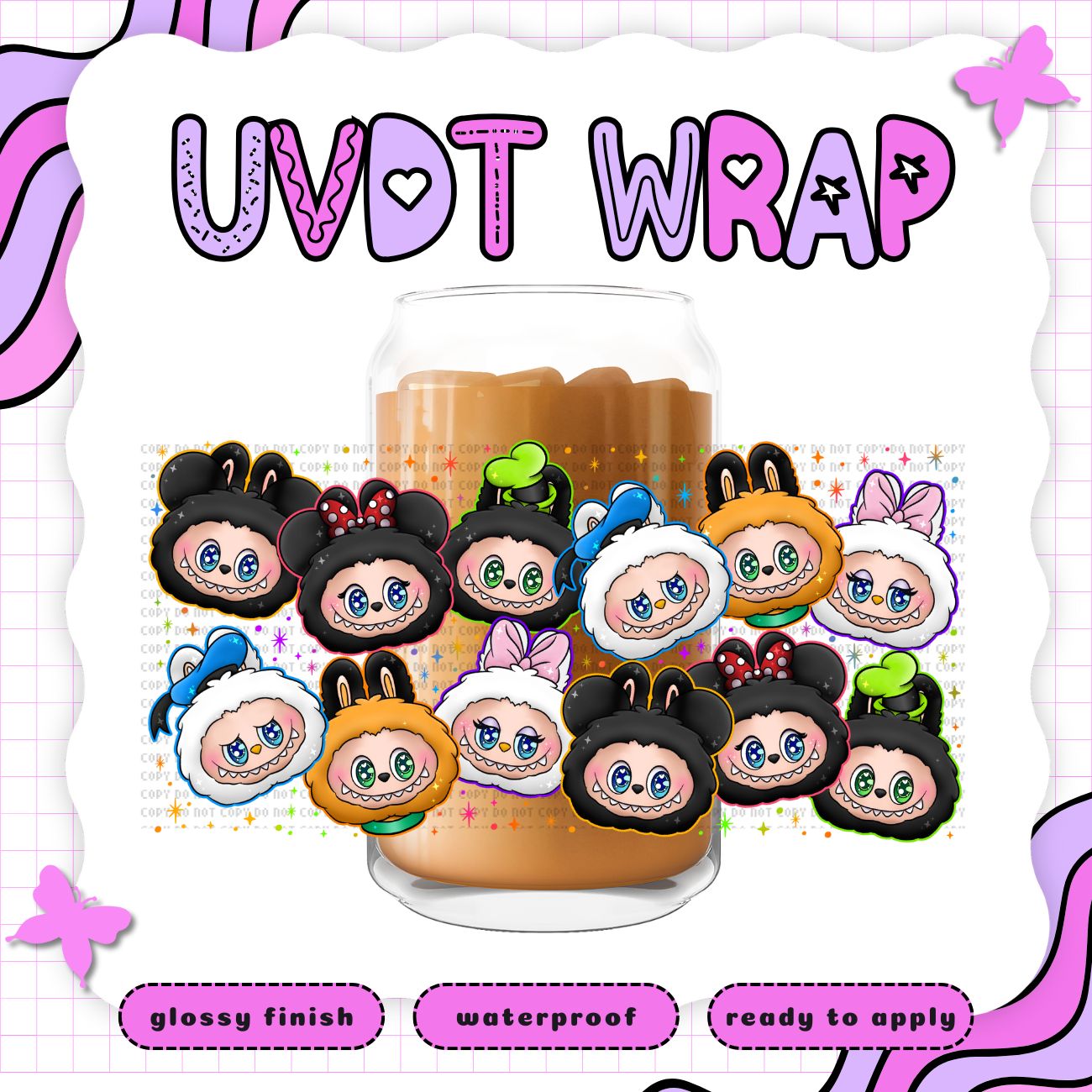 DISNEY LABUBU FACES
