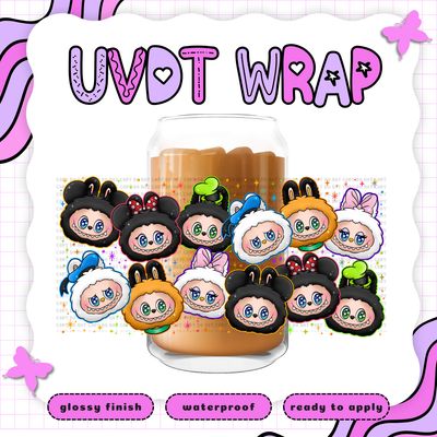 DISNEY LABUBU FACES