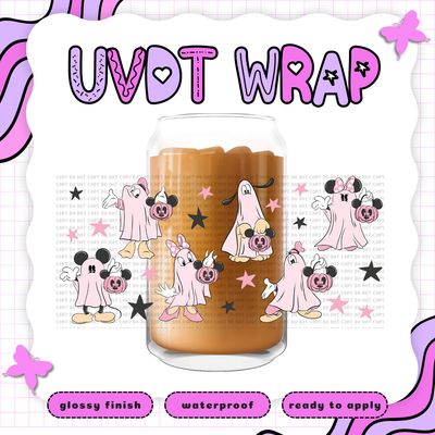 DISNEY PINK GHOST