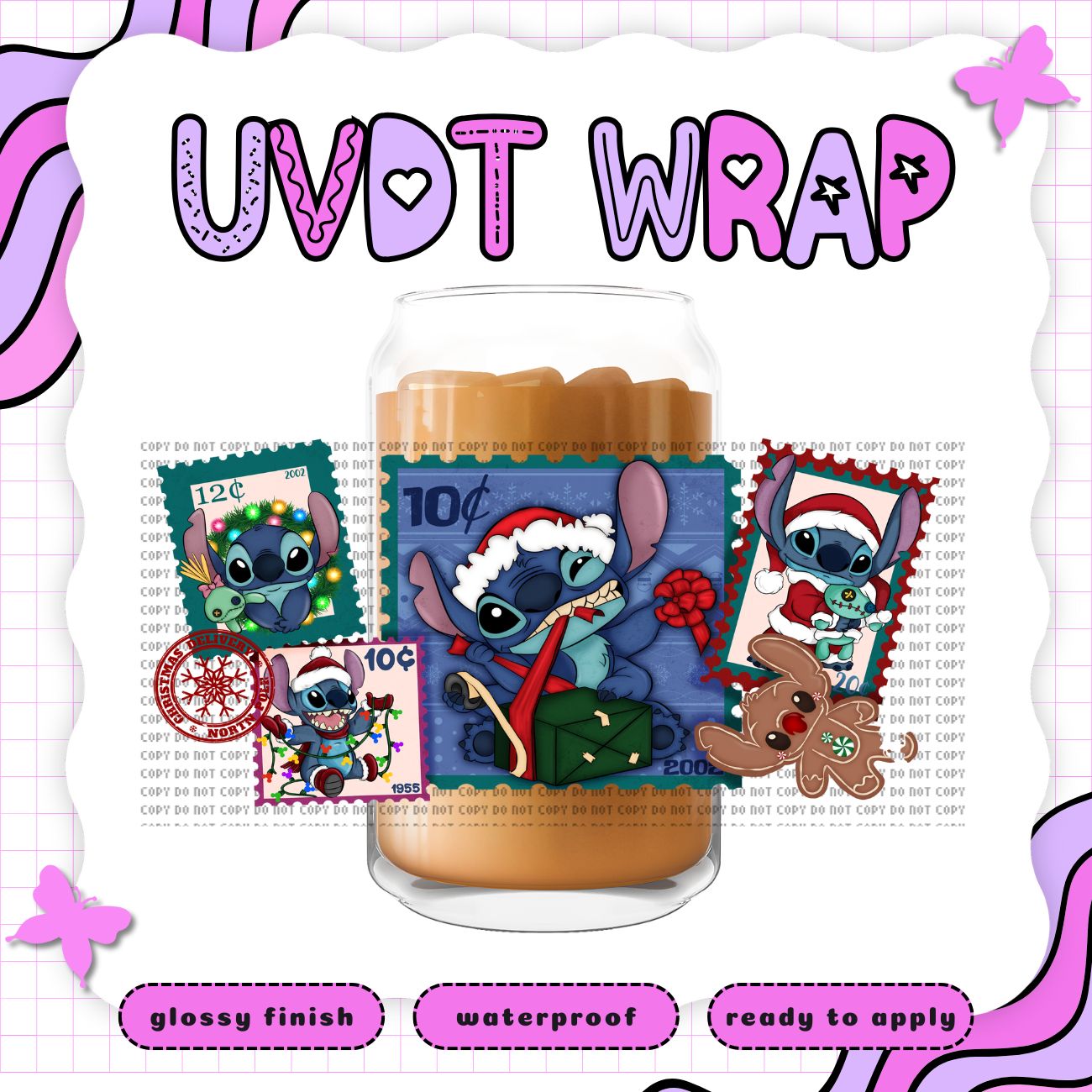 STITCH XMAS POSTAGE