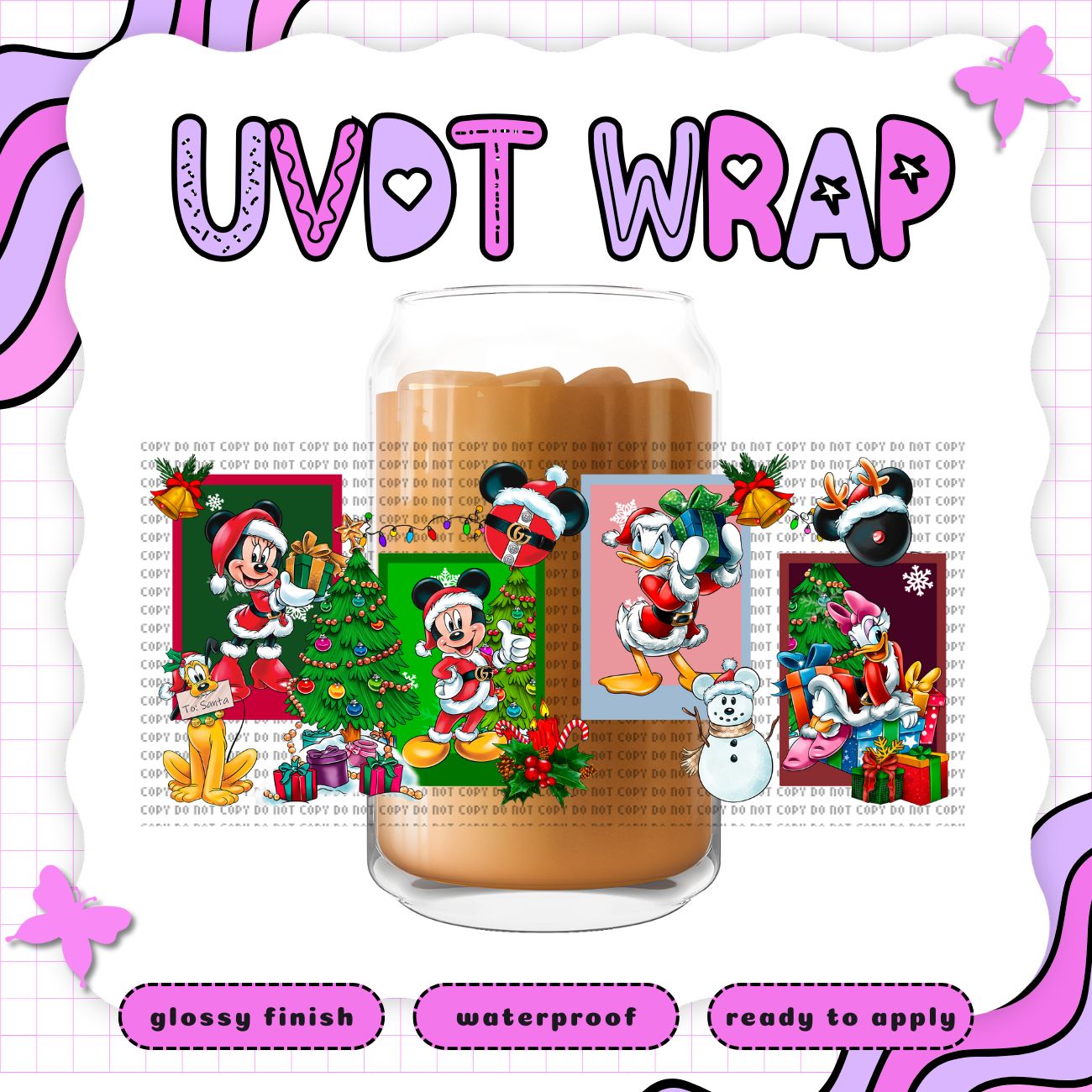 MICKEY XMAS CARDS