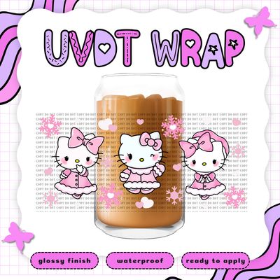 PINK XMAS KITTY