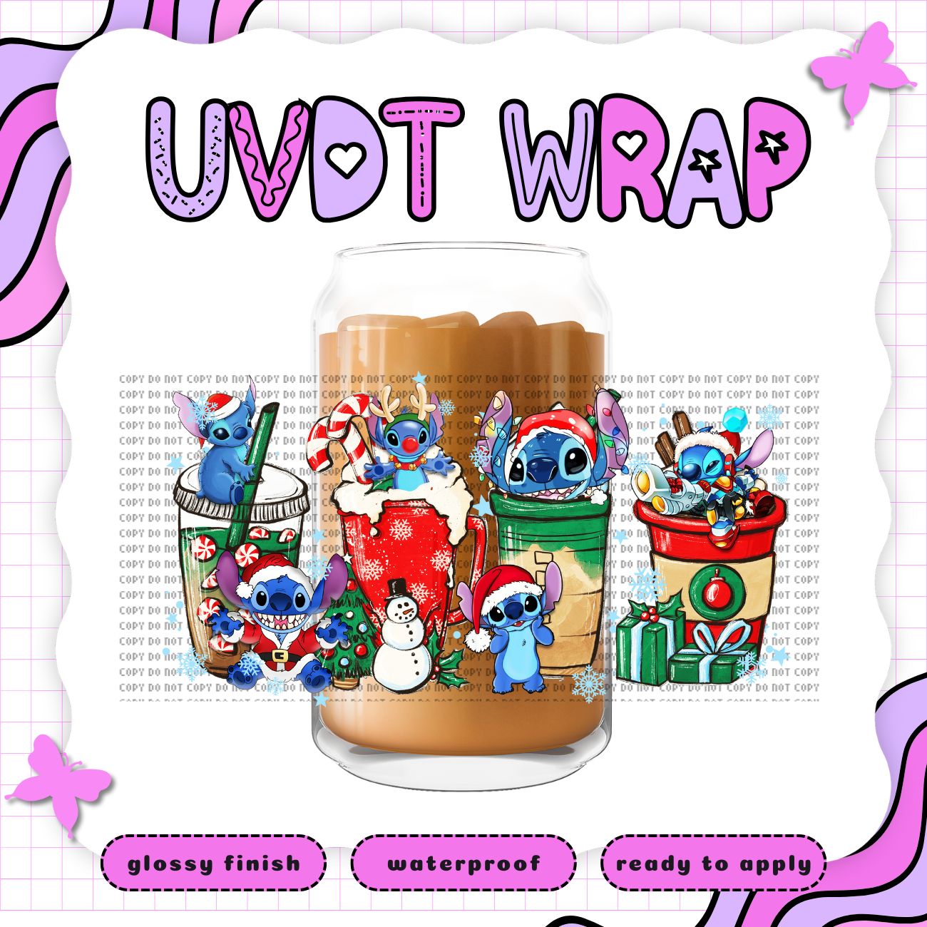 STITCH XMAS CUPS