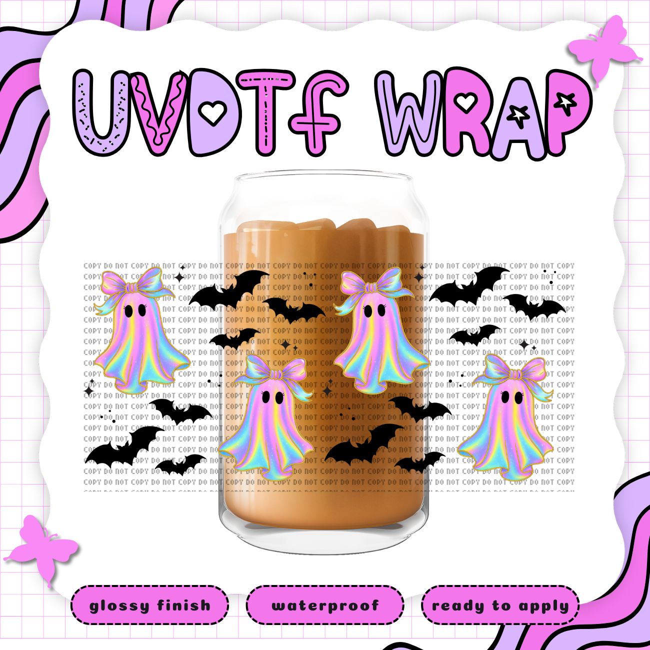 PINK GHOSTIE BATS