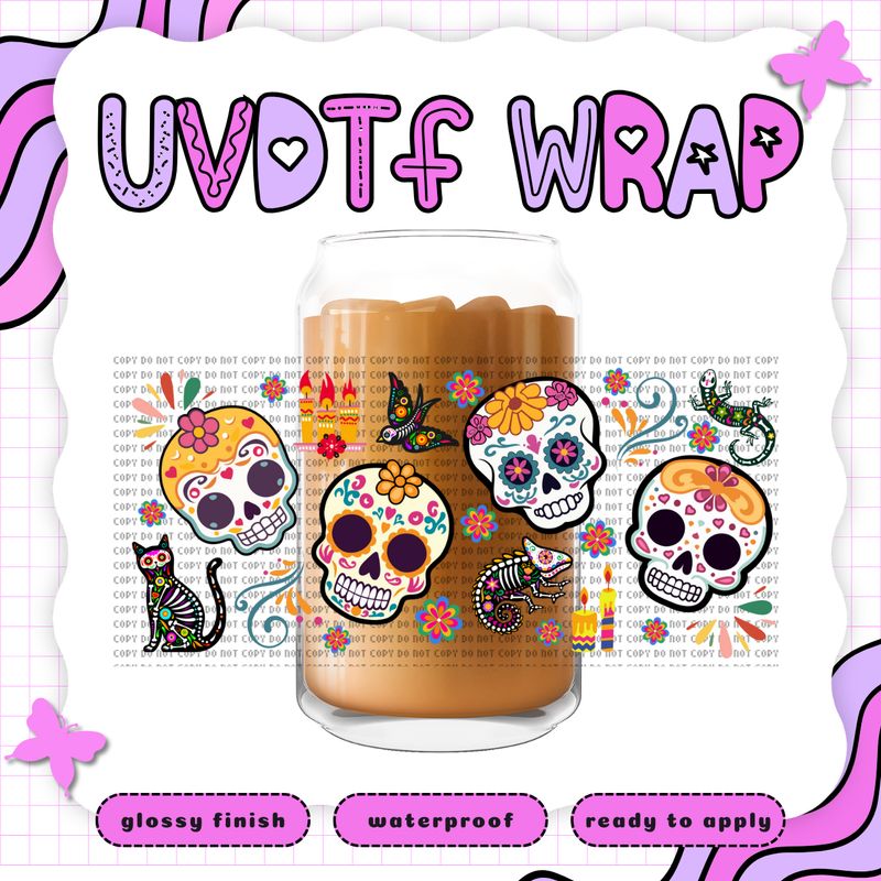 DAY OF THE DEAD SKULLS 1