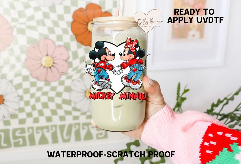 MICKEY &amp; MINNIE DECAL