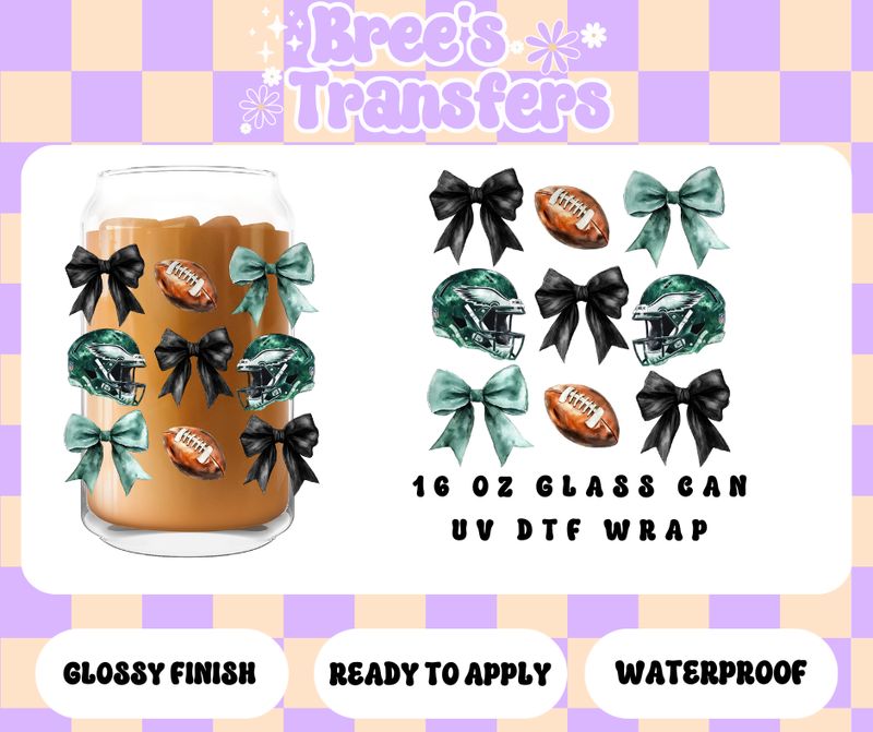 EAGLES BOW DECAL NO WORDS