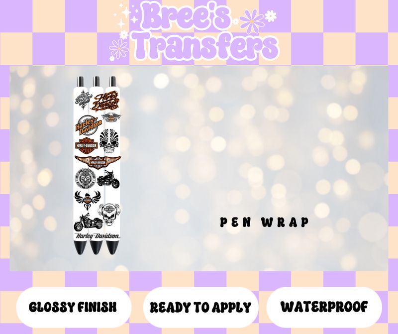 HARLEY DAVIDSON PEN WRAP